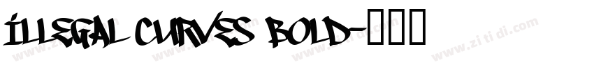 Illegal Curves Bold字体转换
